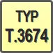 Piktogram - Typ: T.3674